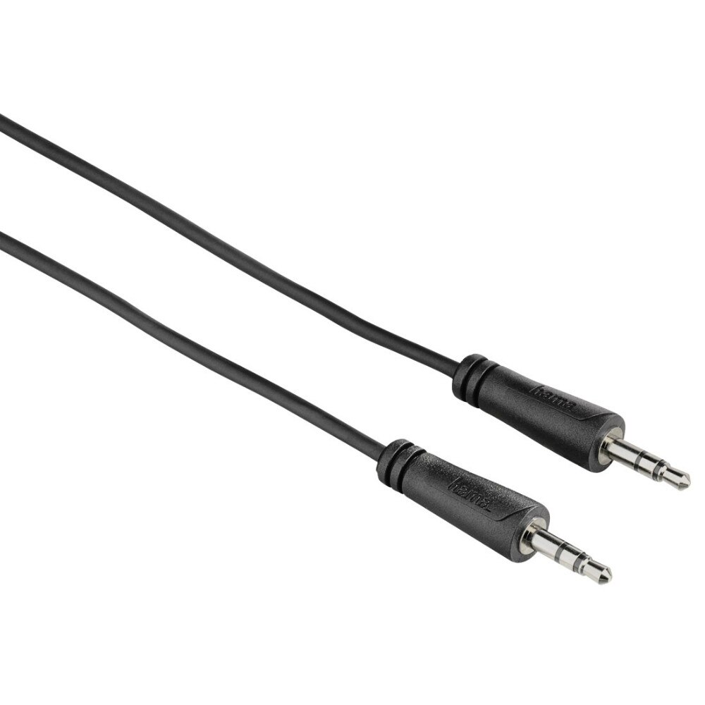 Cablu audio Hama EVO cu lungime de 3m si mufe jack 3.5mm
